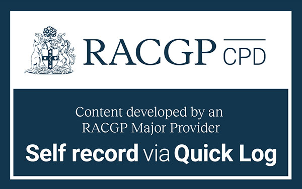 RACGP CPD Self record via Quick Log